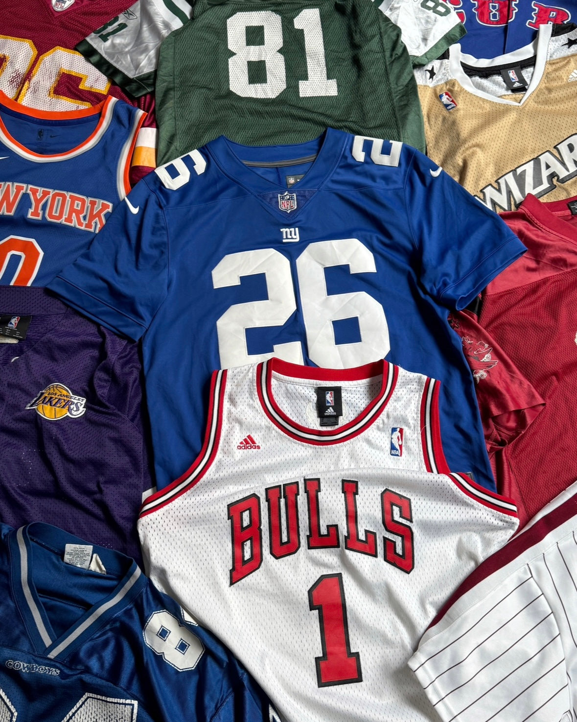 NBA NFL FOOTBALL SHIRTS