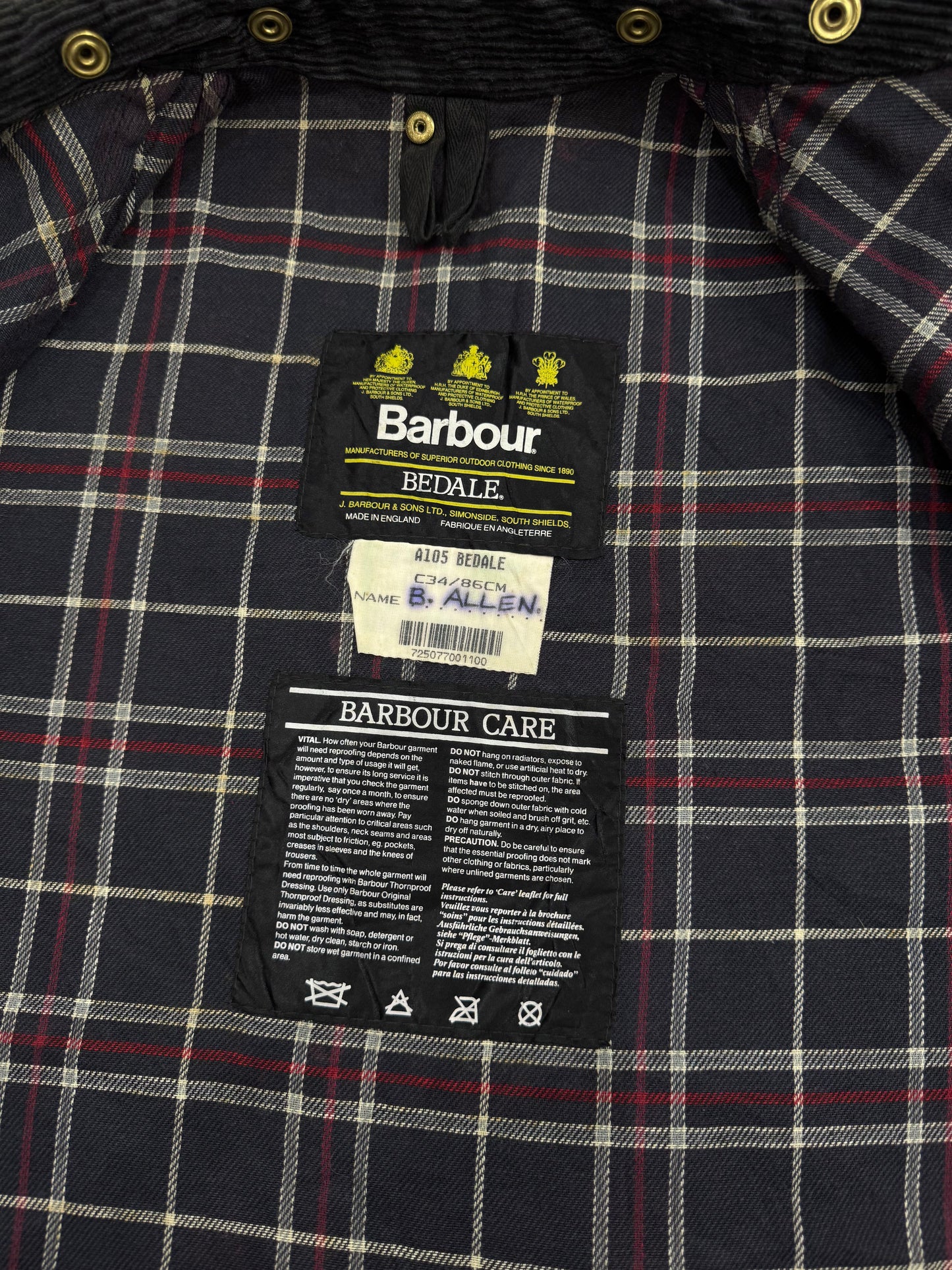 Giacca Barbour Bedale