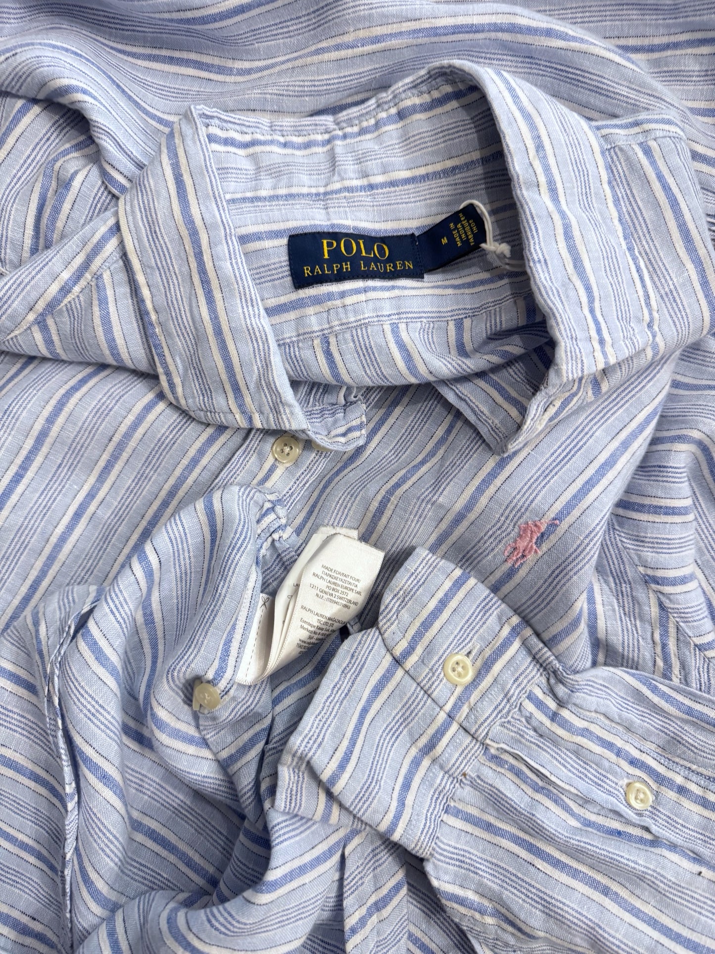 Camicia Ralph Lauren 100% lino