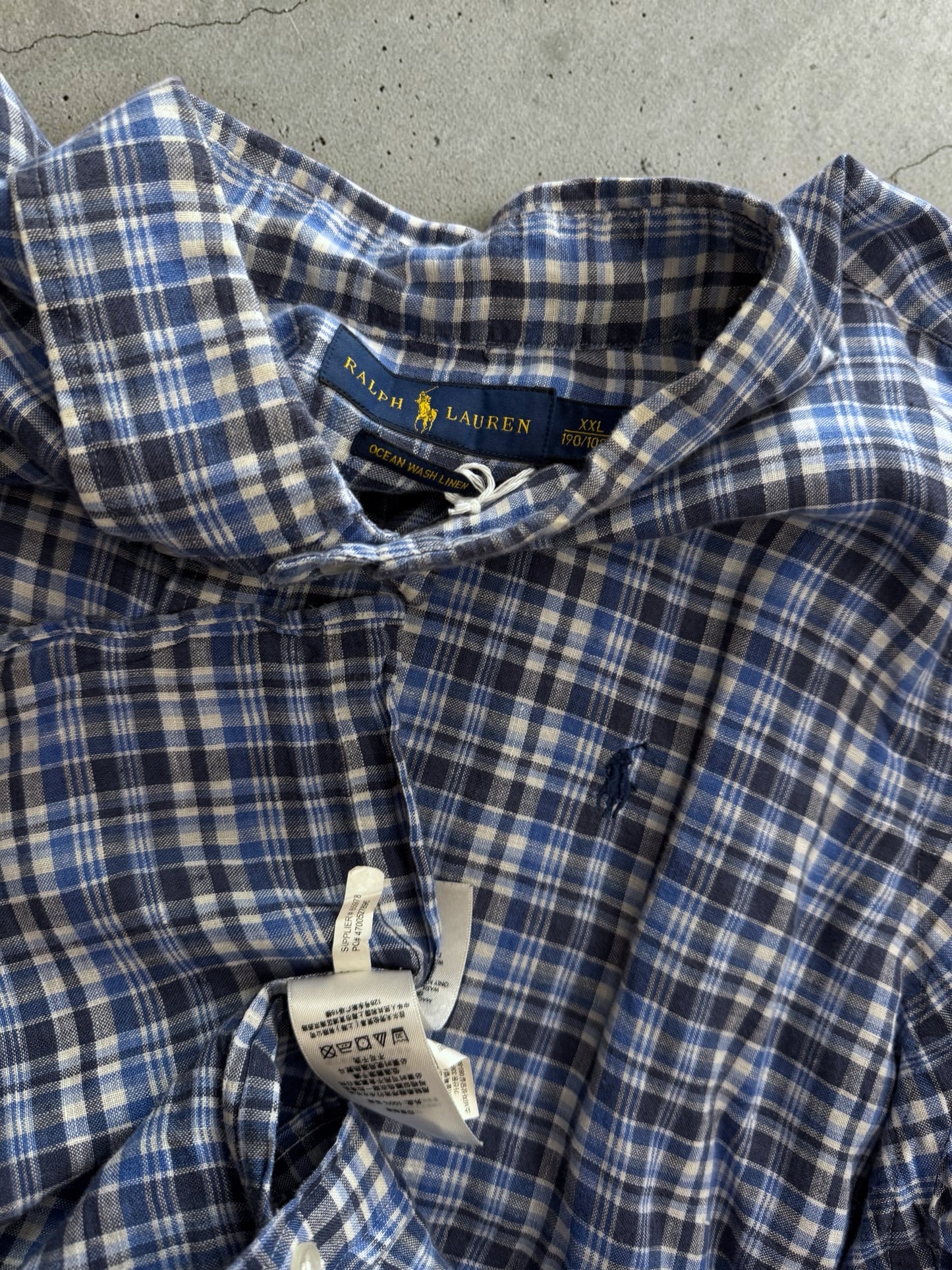 Camicia Ralph Lauren 100% lino