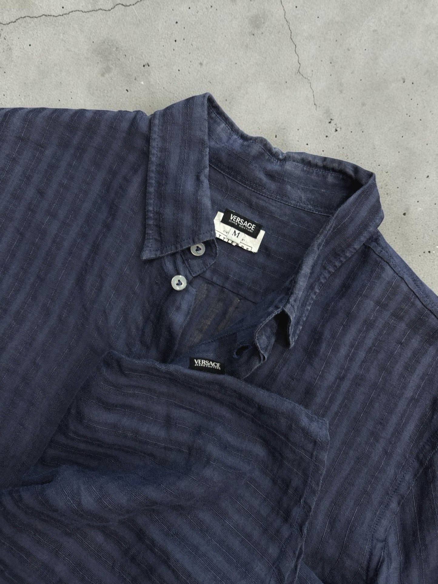 Camicia Versace 100% lino