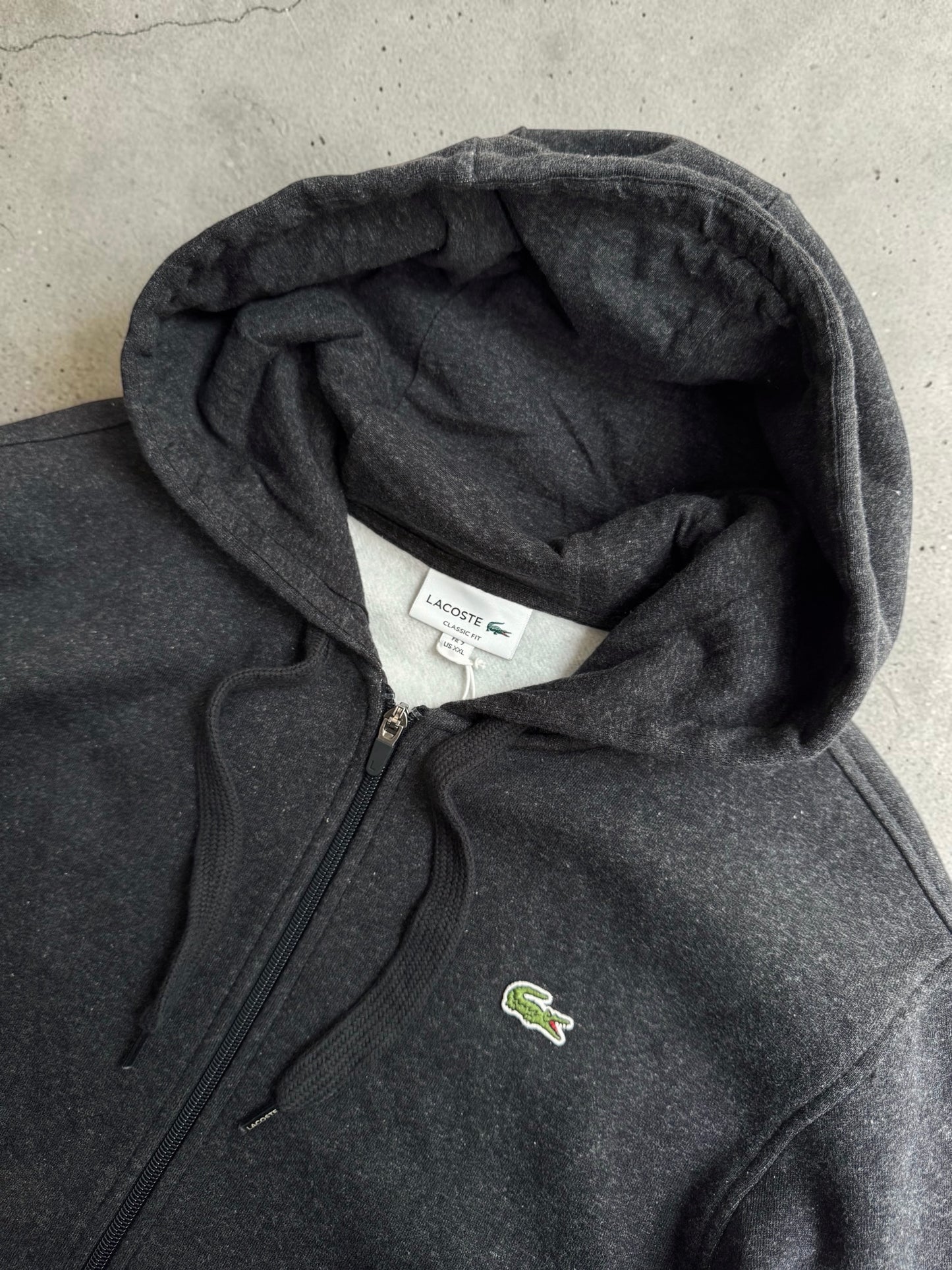 Felpa full zip Lacoste