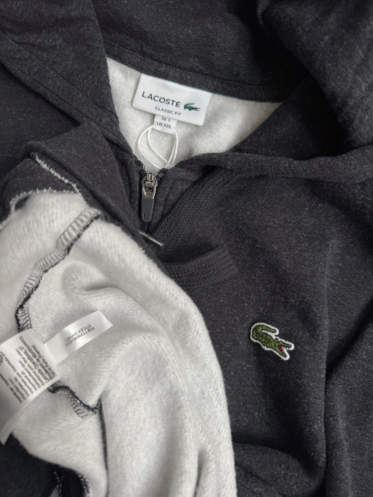 Felpa full zip Lacoste