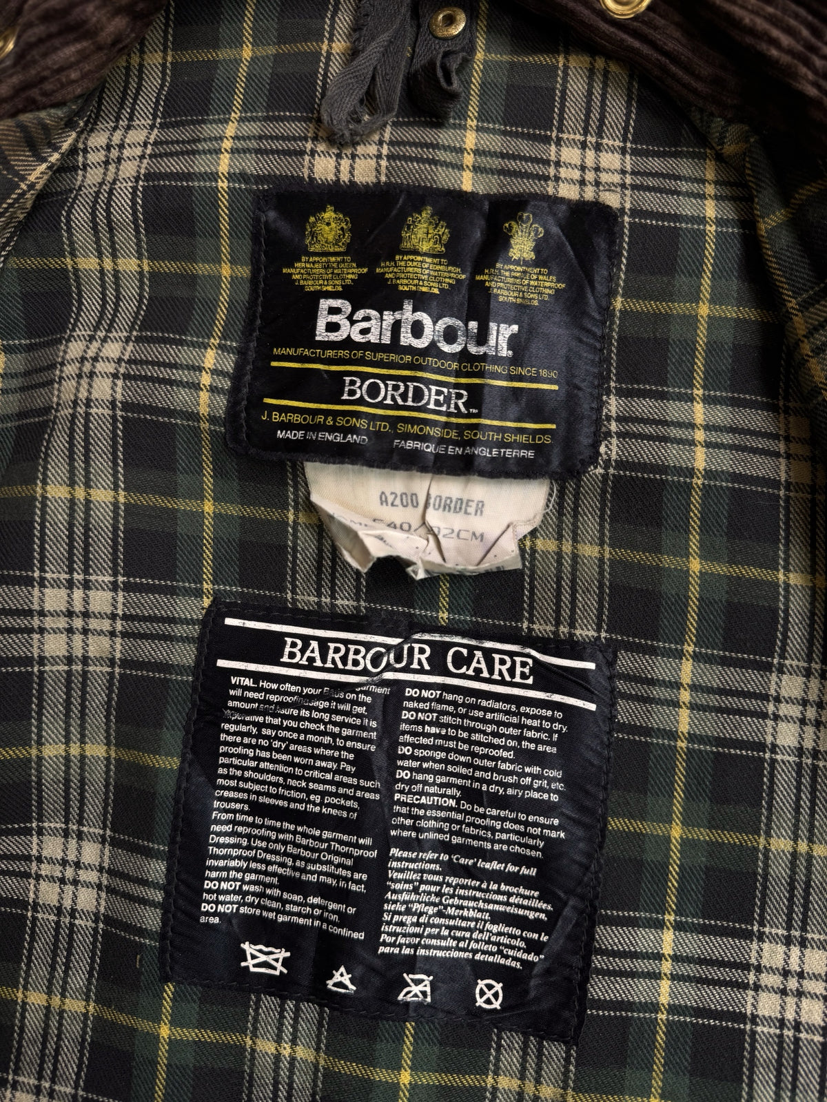 Giacca Barbour Border