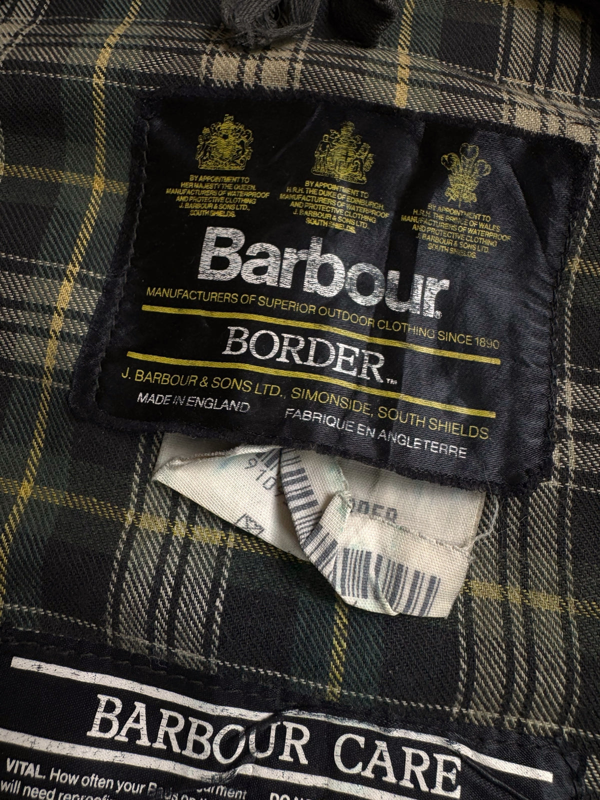 Giacca Barbour Border