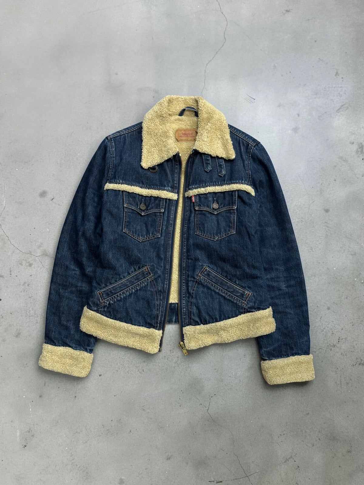 Giacca Levi's denim sherpa