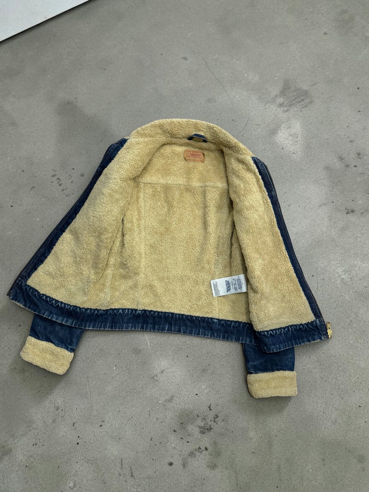 Giacca Levi's denim sherpa